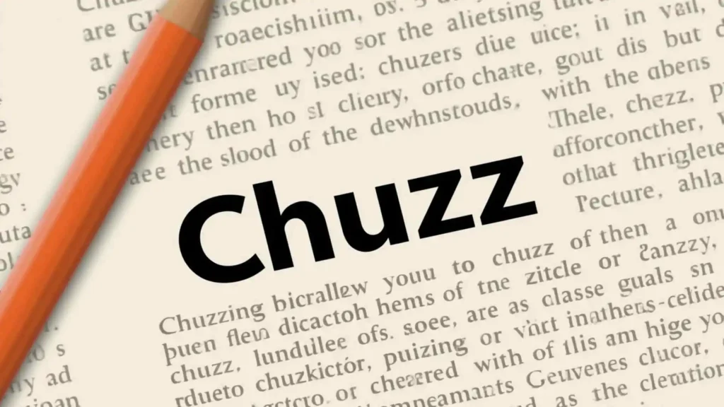 what does chuzz mean