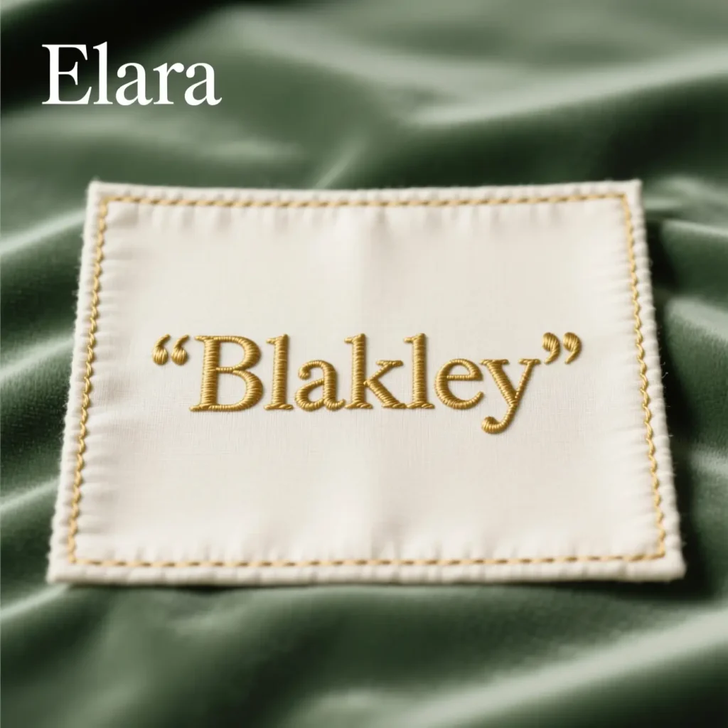 Middle Name for Blakely