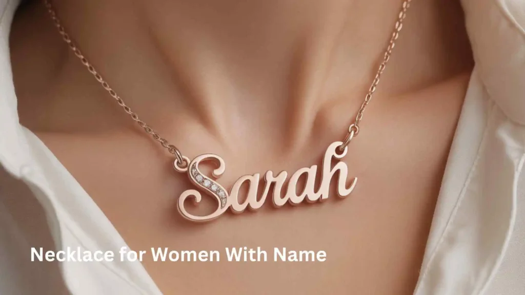 Necklace for Women With Name