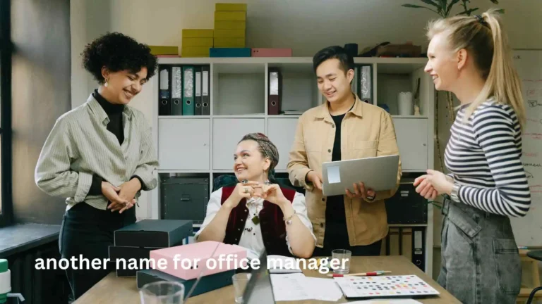 another name for office manager