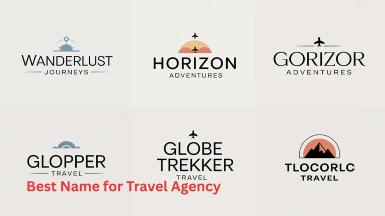 Best Name for Travel Agency