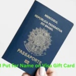 What Do I Put for Name on Visa Gift Card