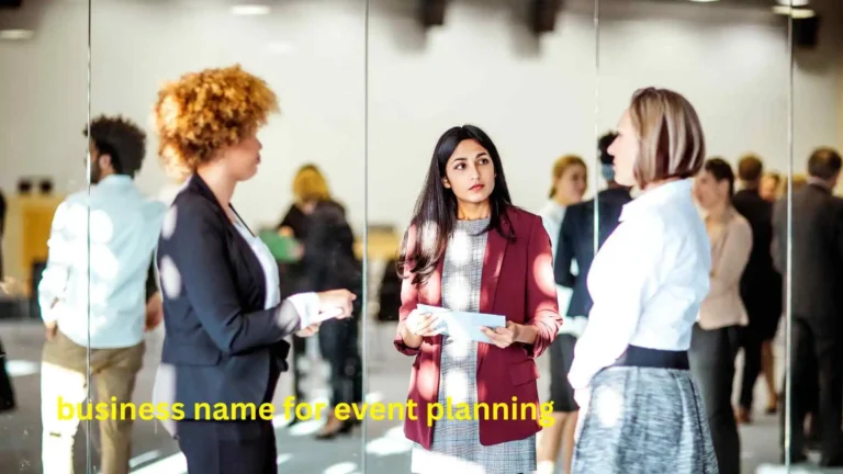 business name for event planning