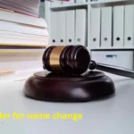court order for name change