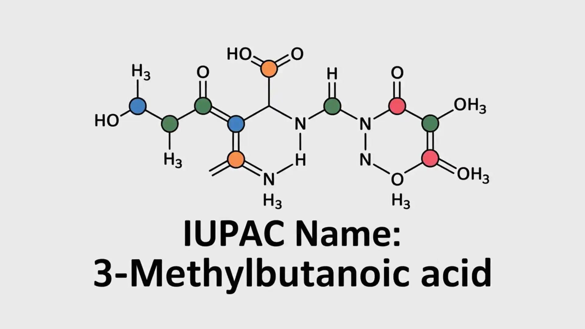 Give the IUPAC Name for the Following Molecule