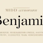 Middle Name for Benjamin