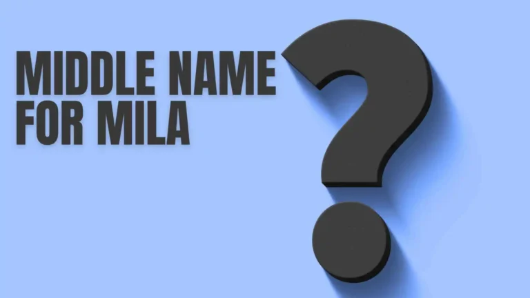 middle name for mila
