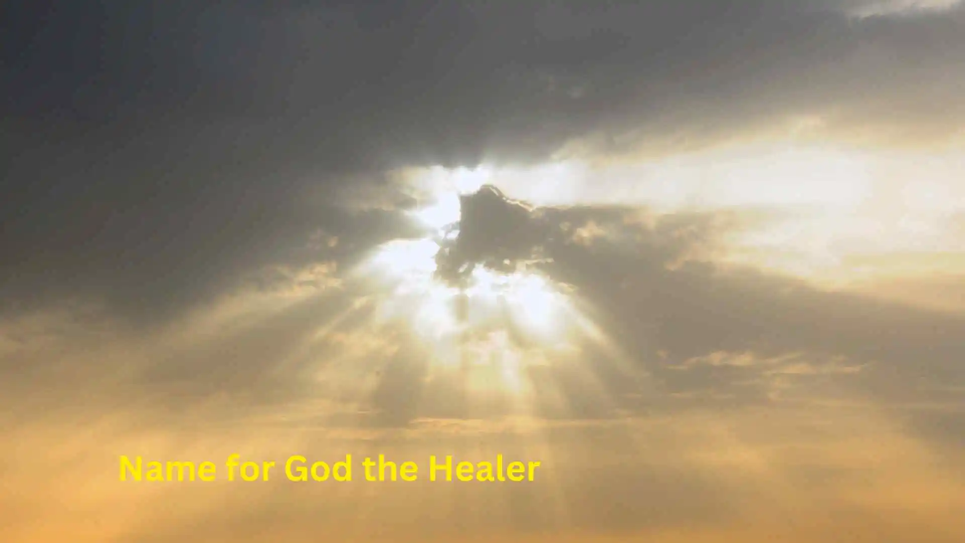 Name for God the Healer