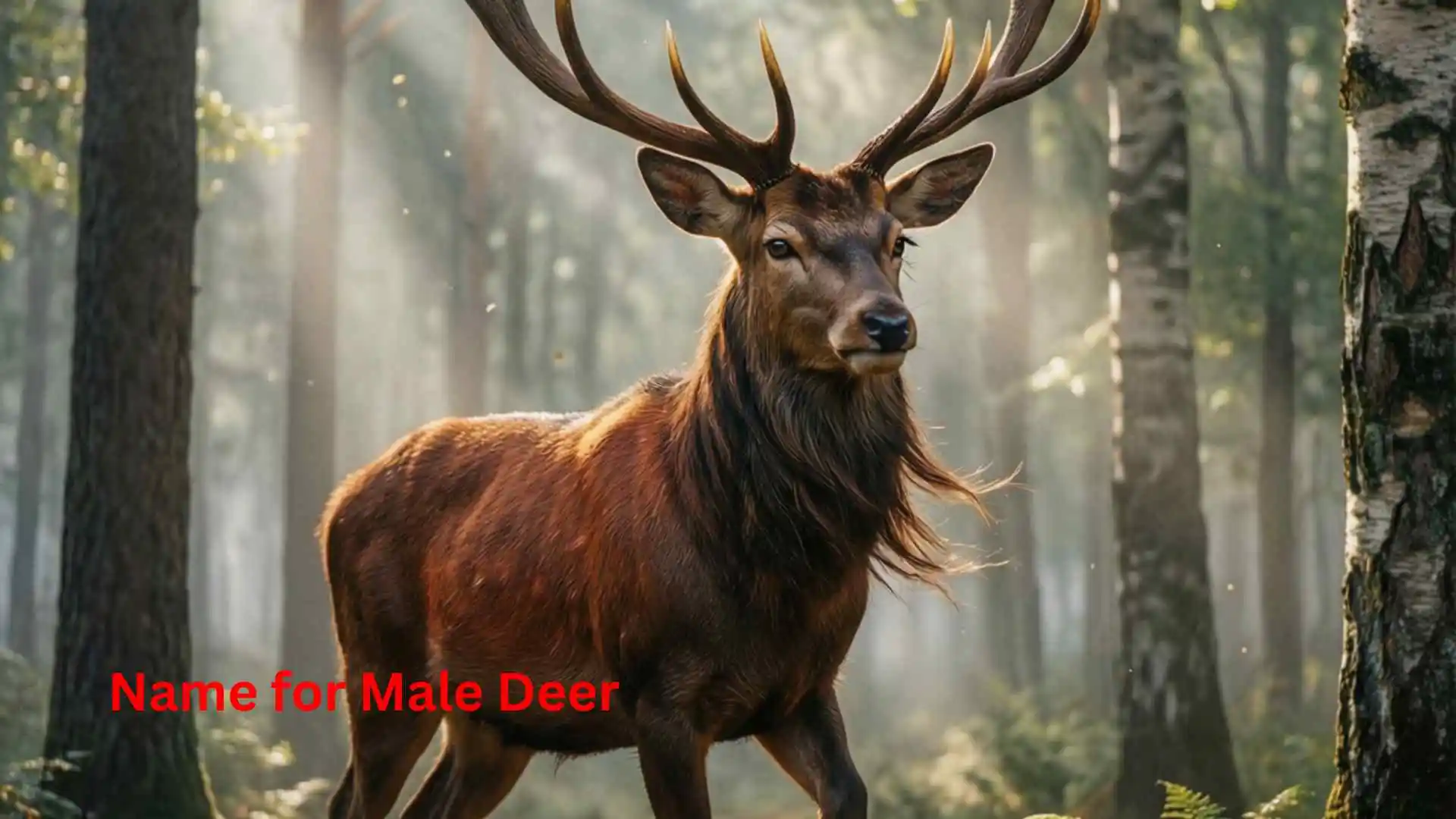 Name for Male Deer