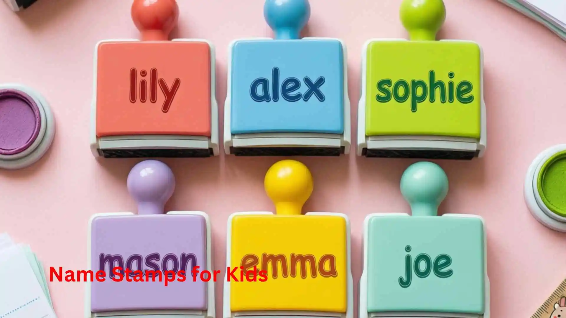 Name Stamps for Kids