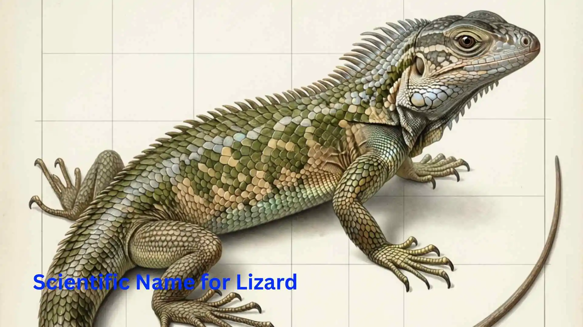 Scientific Name for Lizard