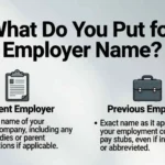 What Do You Put for Employer Name