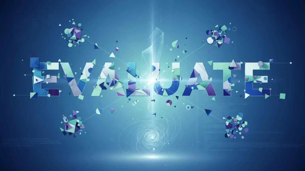 what does evaluate mean