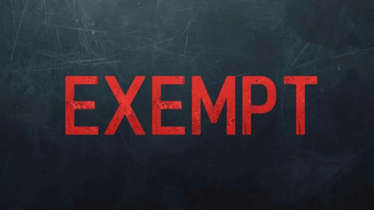 what does exempt mean