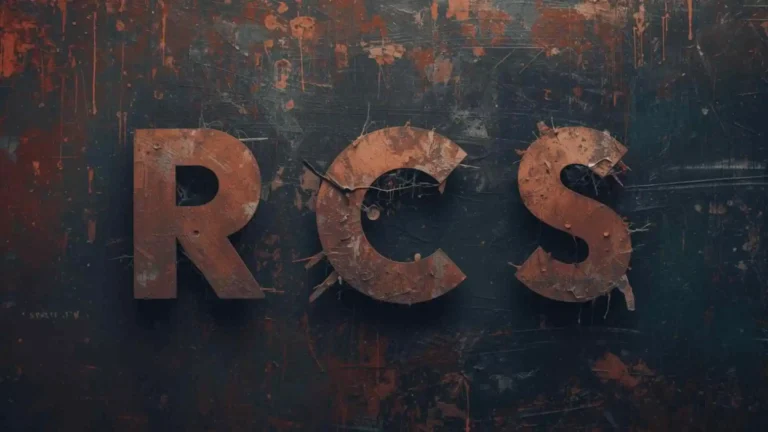 what does rcs mean in text