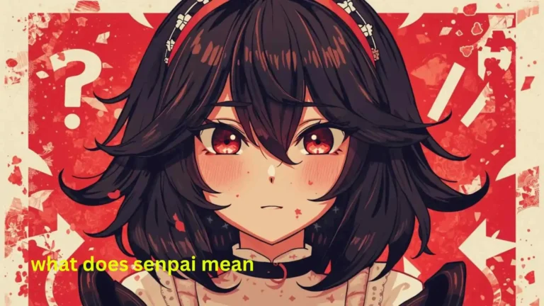 what does senpai mean