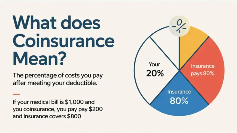 what does coinsurance mean