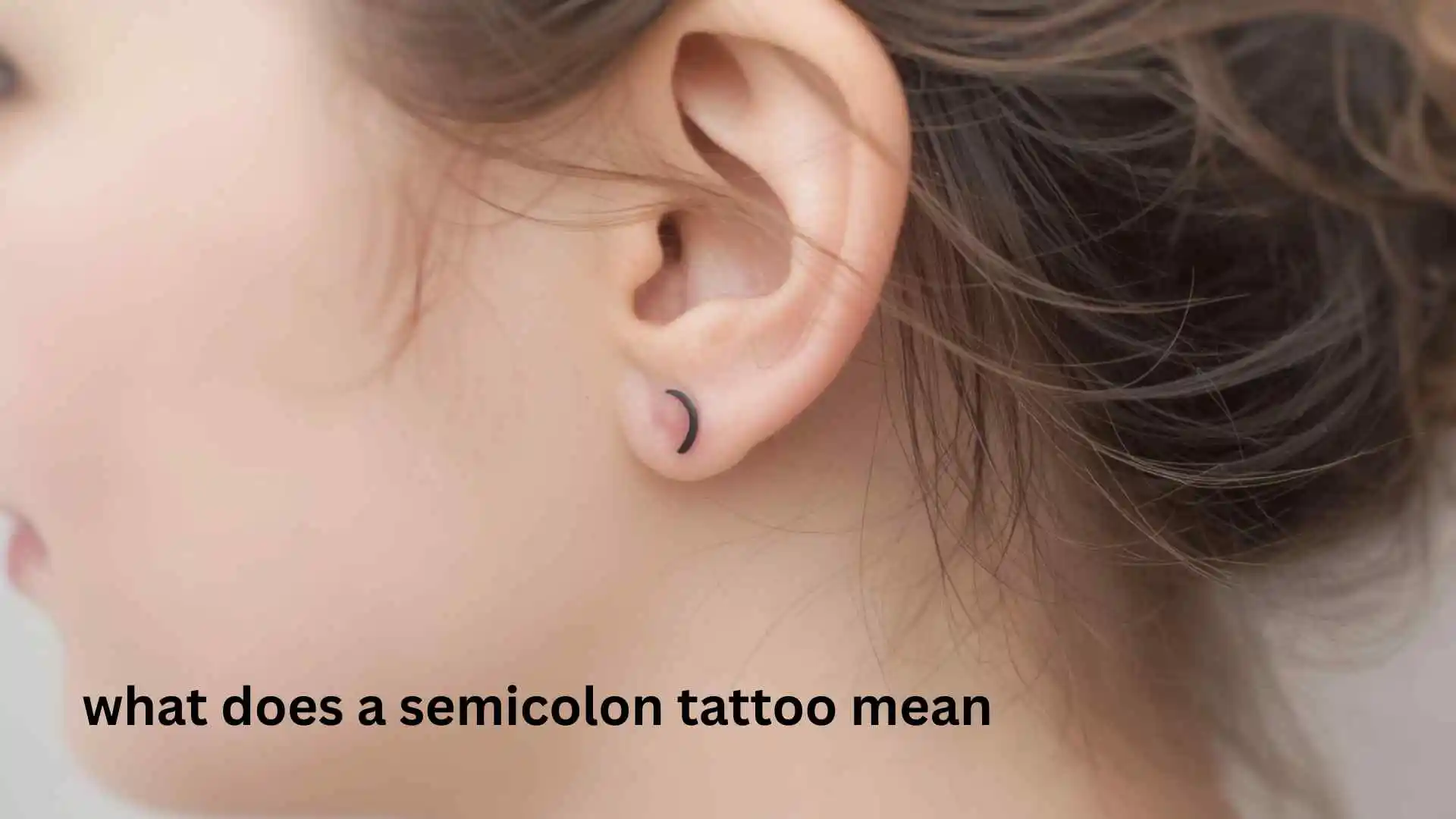 what does a semicolon tattoo mean