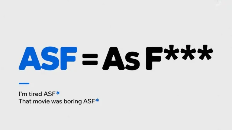 what does asf mean