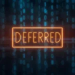 what does deferred mean