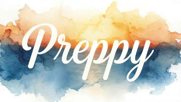 what does preppy mean