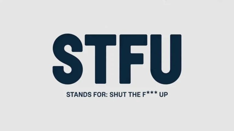 what does stfu mean
